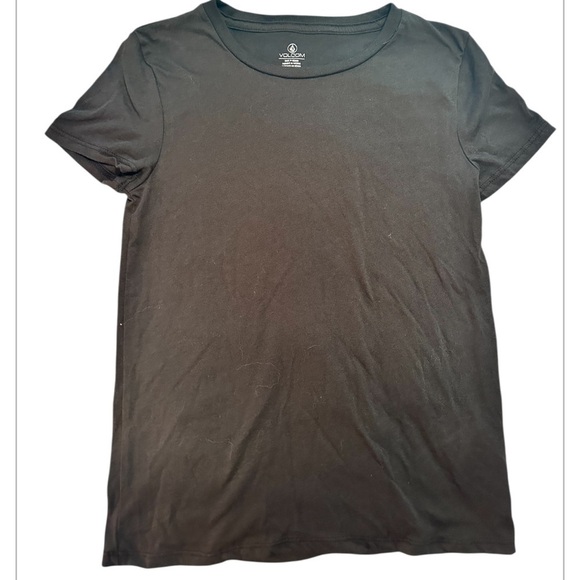 Volcom Tops - Volcom Black Fitted Short Sleeve Tee